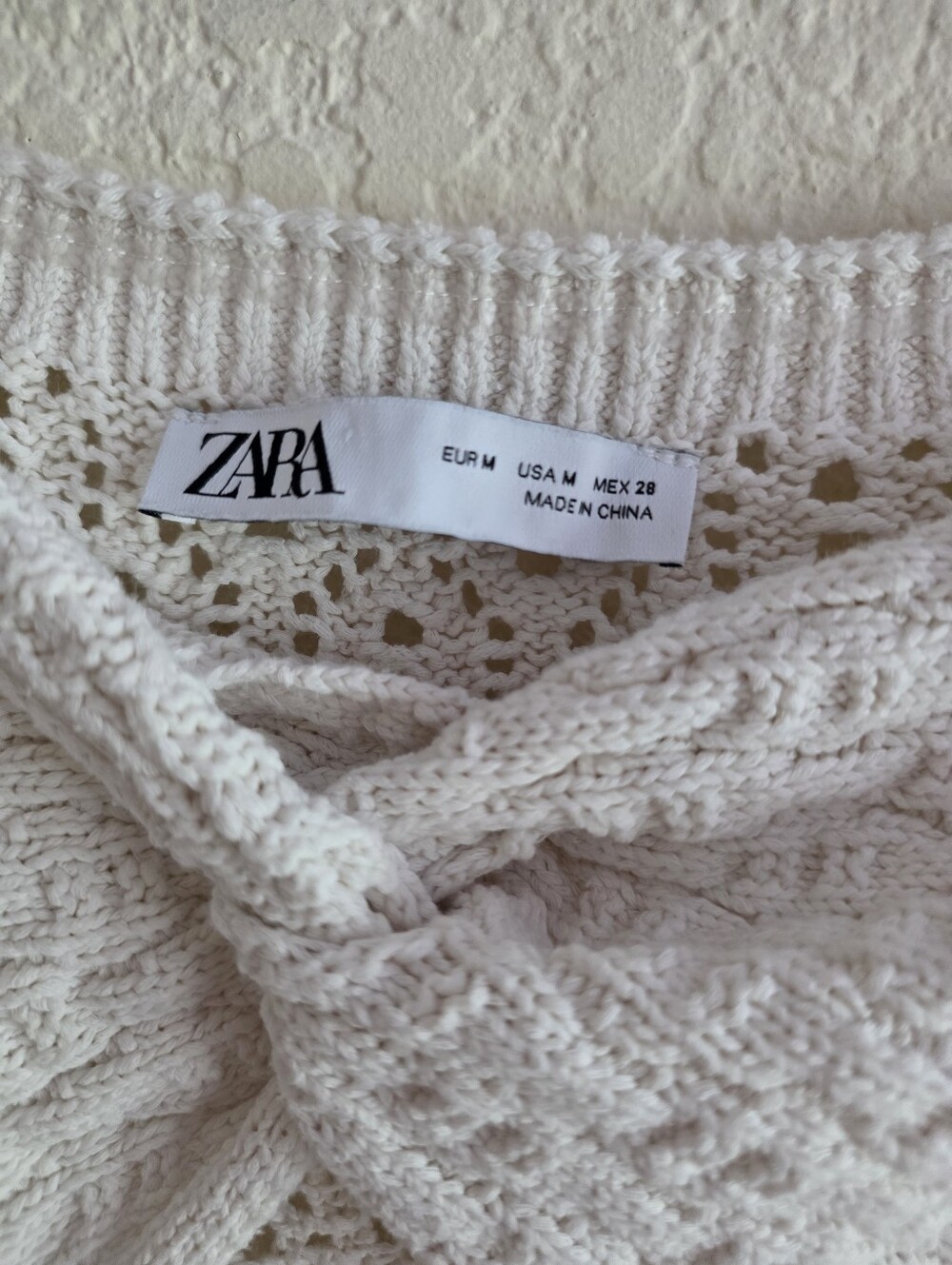 ZARA CUT OUT KNIT DRESS Size M - Picture 14 of 16
